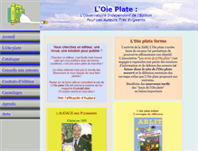 Tablet Screenshot of loieplate.com